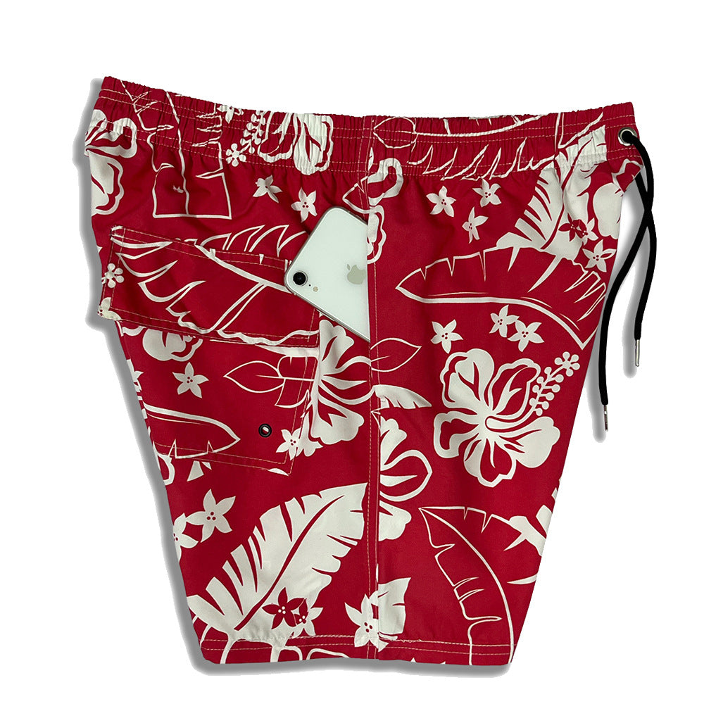 Surfing Shorts Hot Spring Resort Three-quarter Shorts