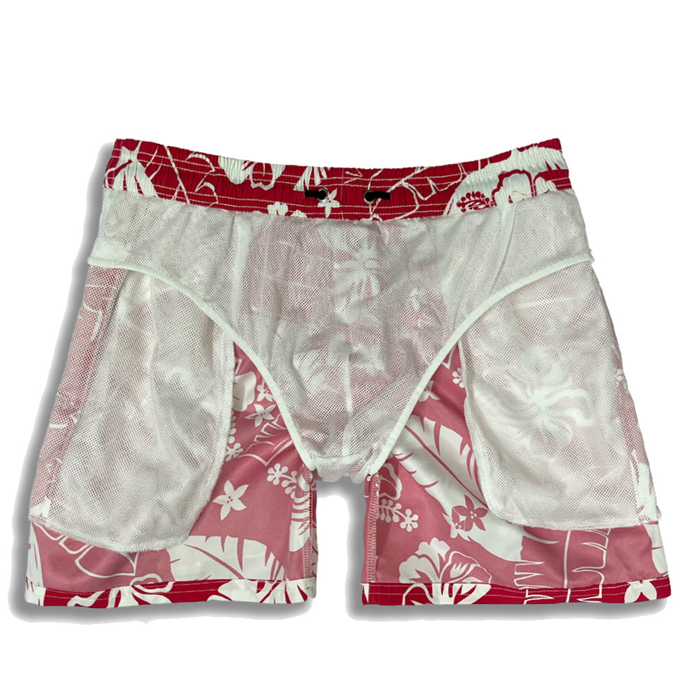 Surfing Shorts Hot Spring Resort Three-quarter Shorts